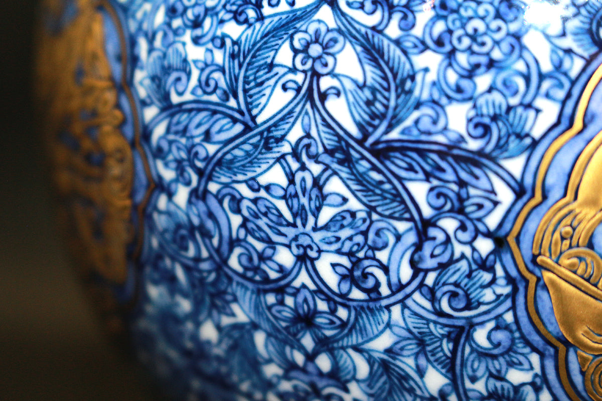 26150 HAYAMA Yuki Overlord Flying Ornamental Vase (Same hand-made work as exhibited in solo exhibition) 