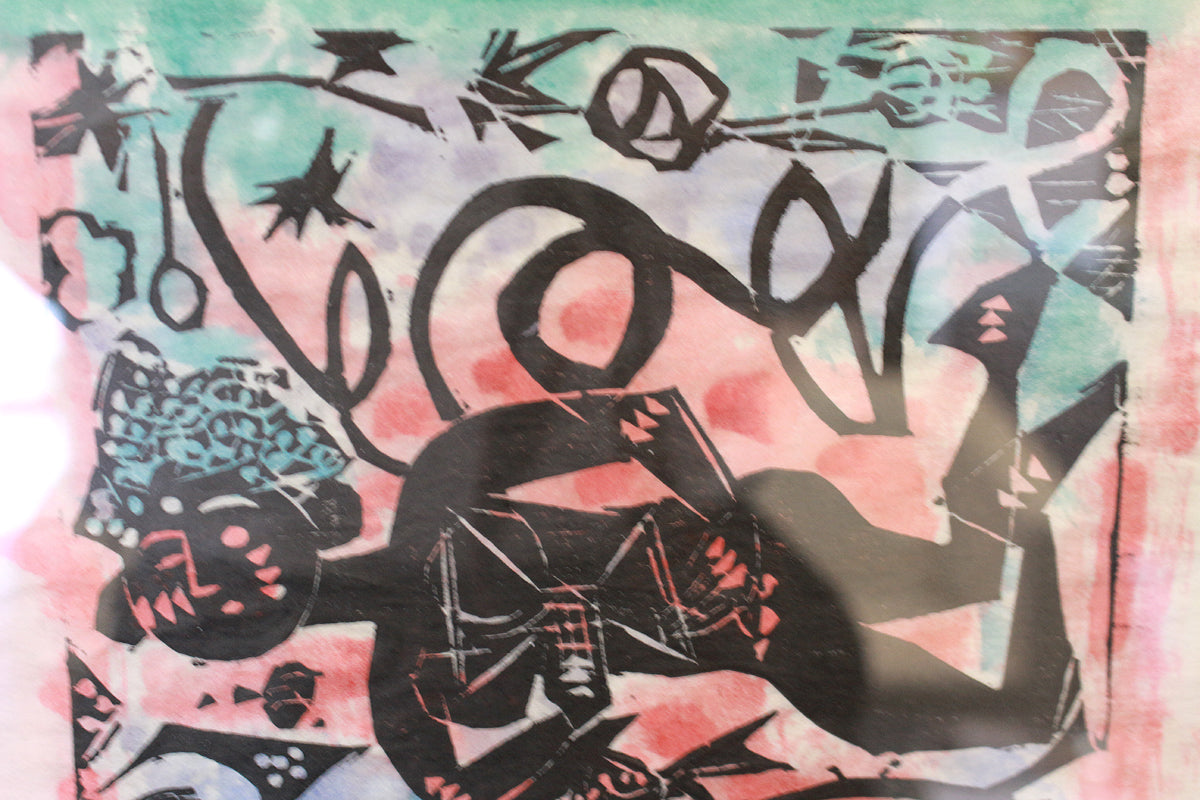 26156	棟方志功	　天妃鼓笛の柵（棟方志功鑑定委員会）