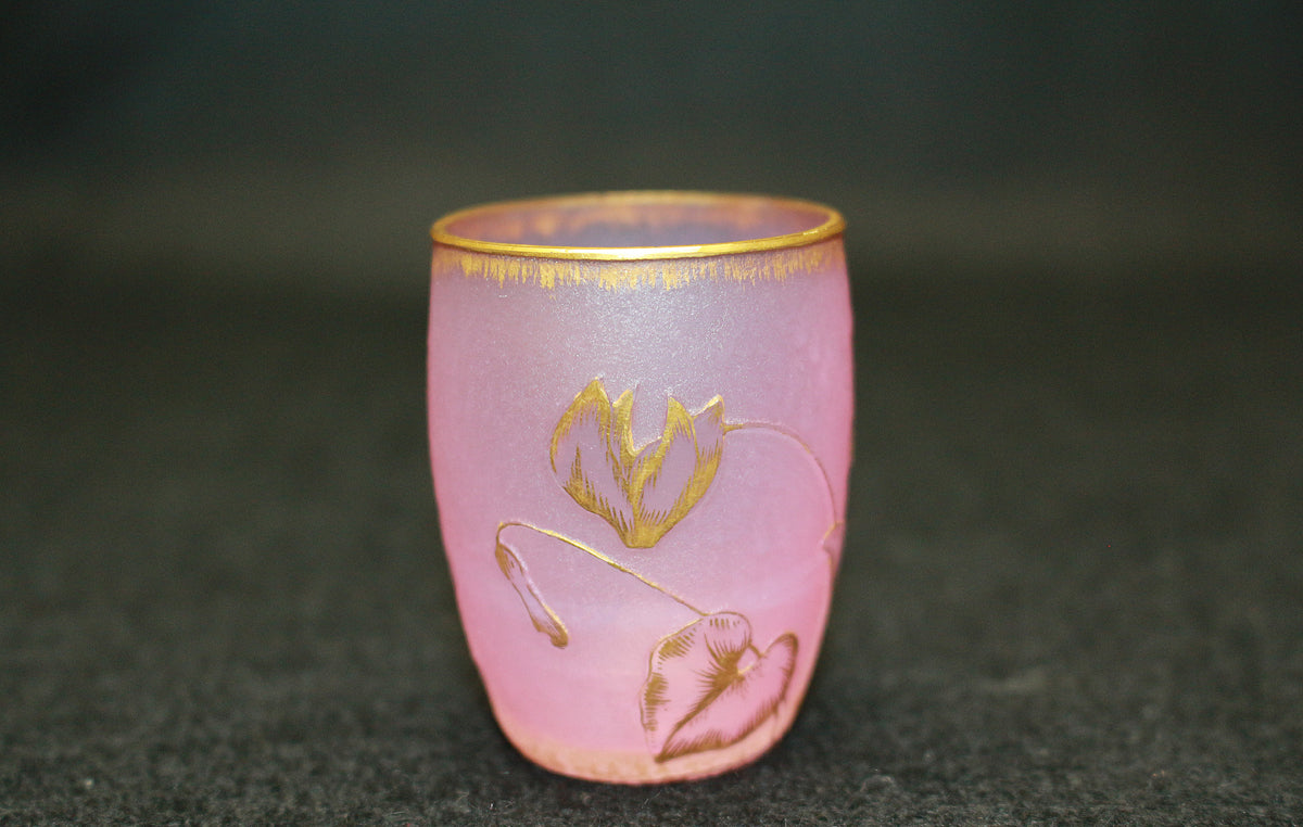 26152   ドーム・ナンシー   シクラメン文リキュールグラス