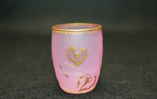 26152   ドーム・ナンシー   シクラメン文リキュールグラス