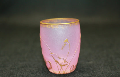 26152   ドーム・ナンシー   シクラメン文リキュールグラス