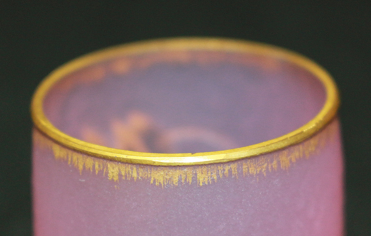 26152   ドーム・ナンシー   シクラメン文リキュールグラス