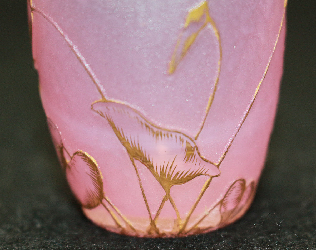 26152   ドーム・ナンシー   シクラメン文リキュールグラス