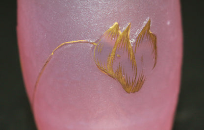 26152   ドーム・ナンシー   シクラメン文リキュールグラス