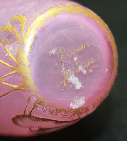 26152   ドーム・ナンシー   シクラメン文リキュールグラス