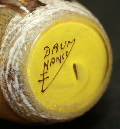 26153   ドーム・ナンシー   冬景色文リキュールグラス①