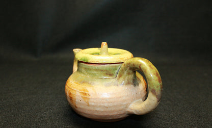 26159　　北大路魯山人 　織部汁注（黒田識） 　KITAOJI Rosanjin