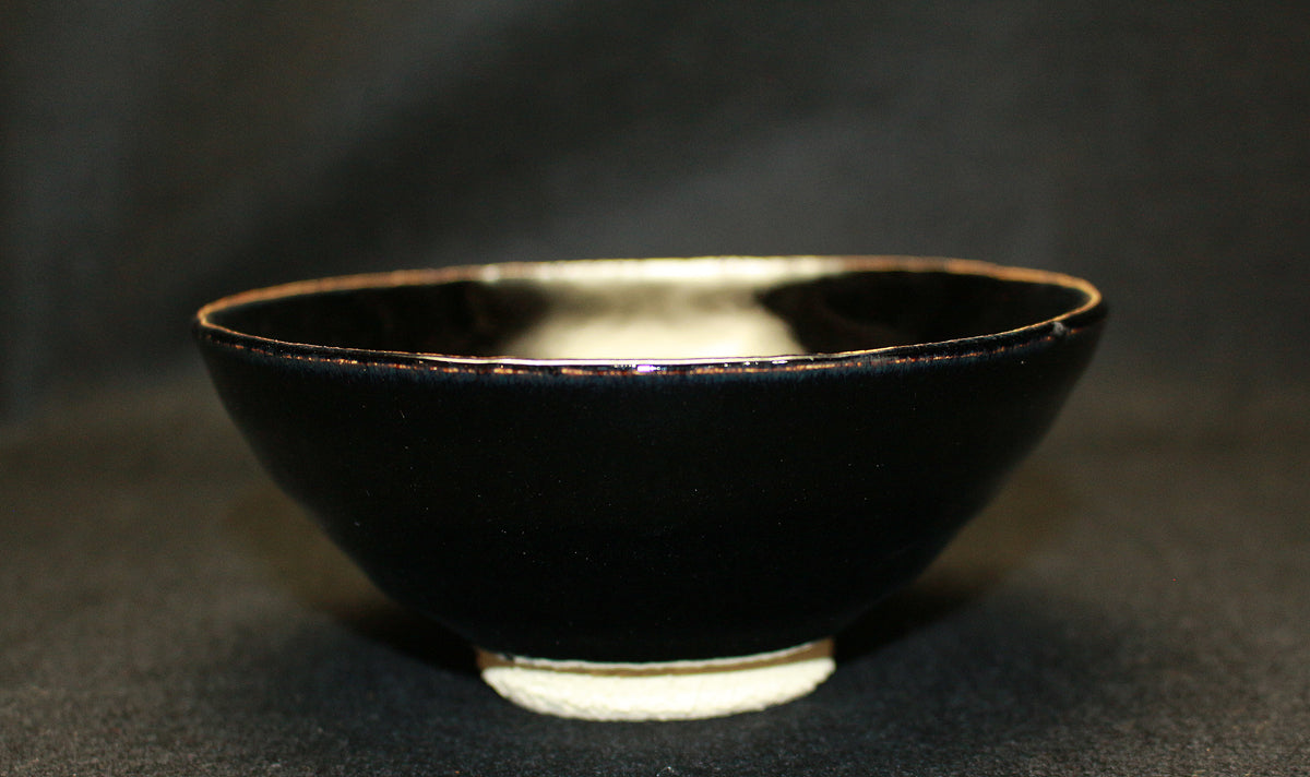 26164 木村盛和 木ノ葉天目釉茶碗 KIMURA Morikazu – アート飛田