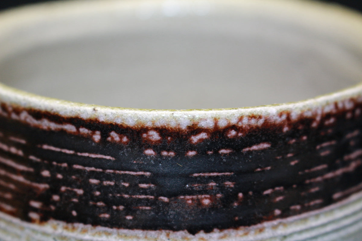 浜田庄司　青釉ミルクピッチャー　人間国宝　R1611 23618 人間国宝 浜田庄司(琉球窯 赤繪茶)HAMADA Syoji – アート飛田