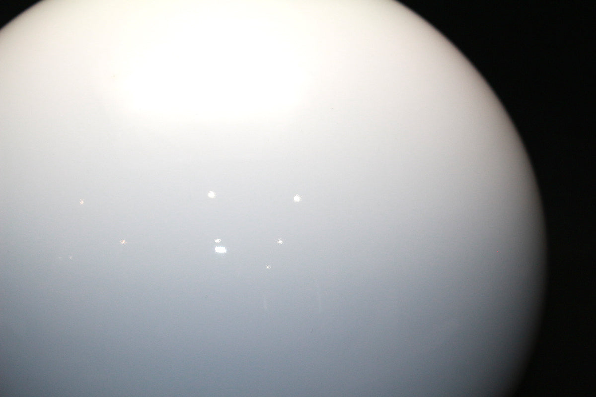 26181　人間国宝　井上萬二	　白磁丸形壷②