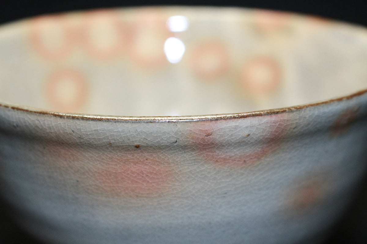 26202　 １２代田原陶兵衛	  萩茶碗　  TAHARA Tobei