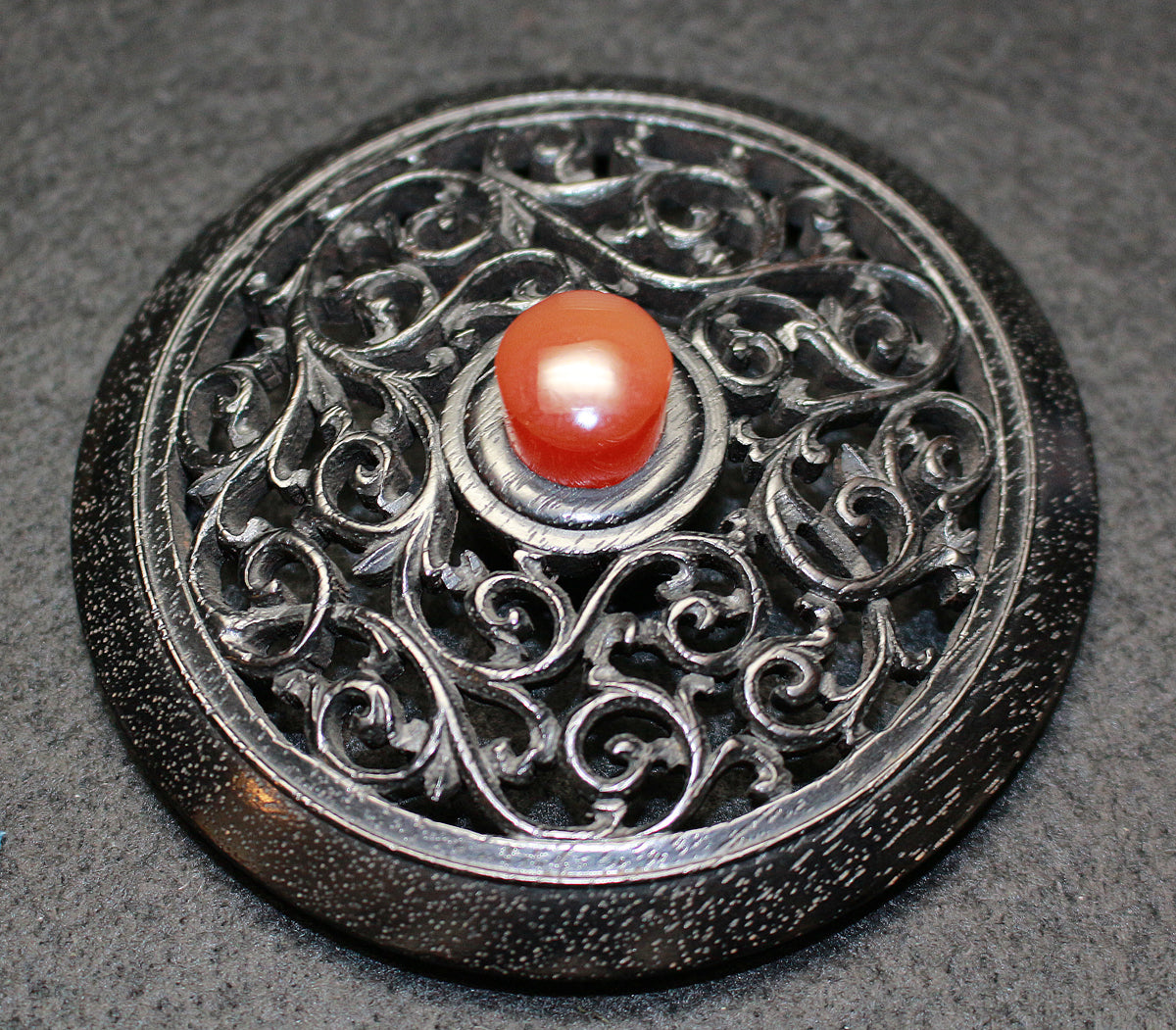 26191　帝室技芸員　陶聖 板谷波山　氷華磁香爐（東美鑑定書付属）　 ITAYA　Hazan