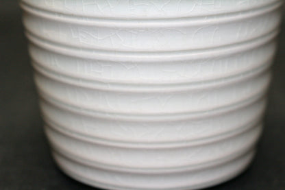 26191　帝室技芸員　陶聖 板谷波山　氷華磁香爐（東美鑑定書付属）　 ITAYA　Hazan