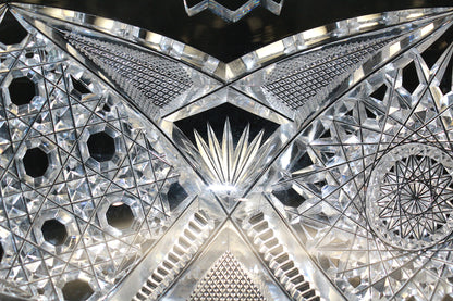 26197	バカラ	ギヤマン切子鉢（春海商店シール）