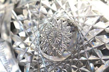 26197	バカラ	ギヤマン切子鉢（春海商店シール）