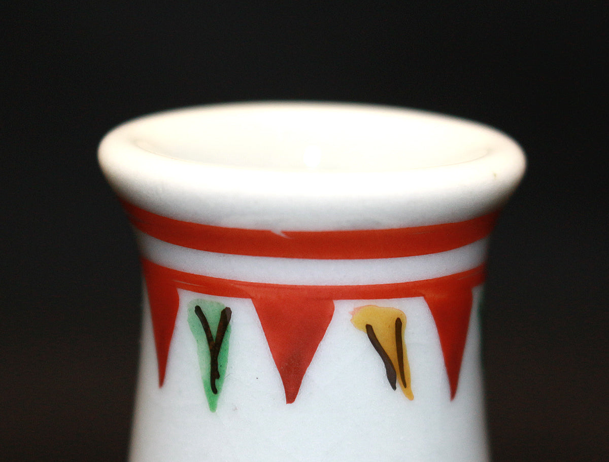 26214	北大路魯山人	  金襴手赤玉文徳利（黒田識） 　KITAOJI Rosanjin