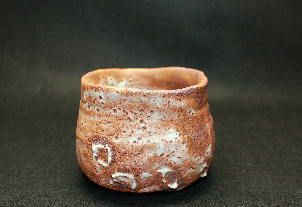 26228 Shino 茶碗 by Shiro Tsujimura