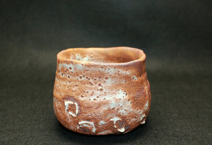 26228 Shino 茶碗 by Shiro Tsujimura