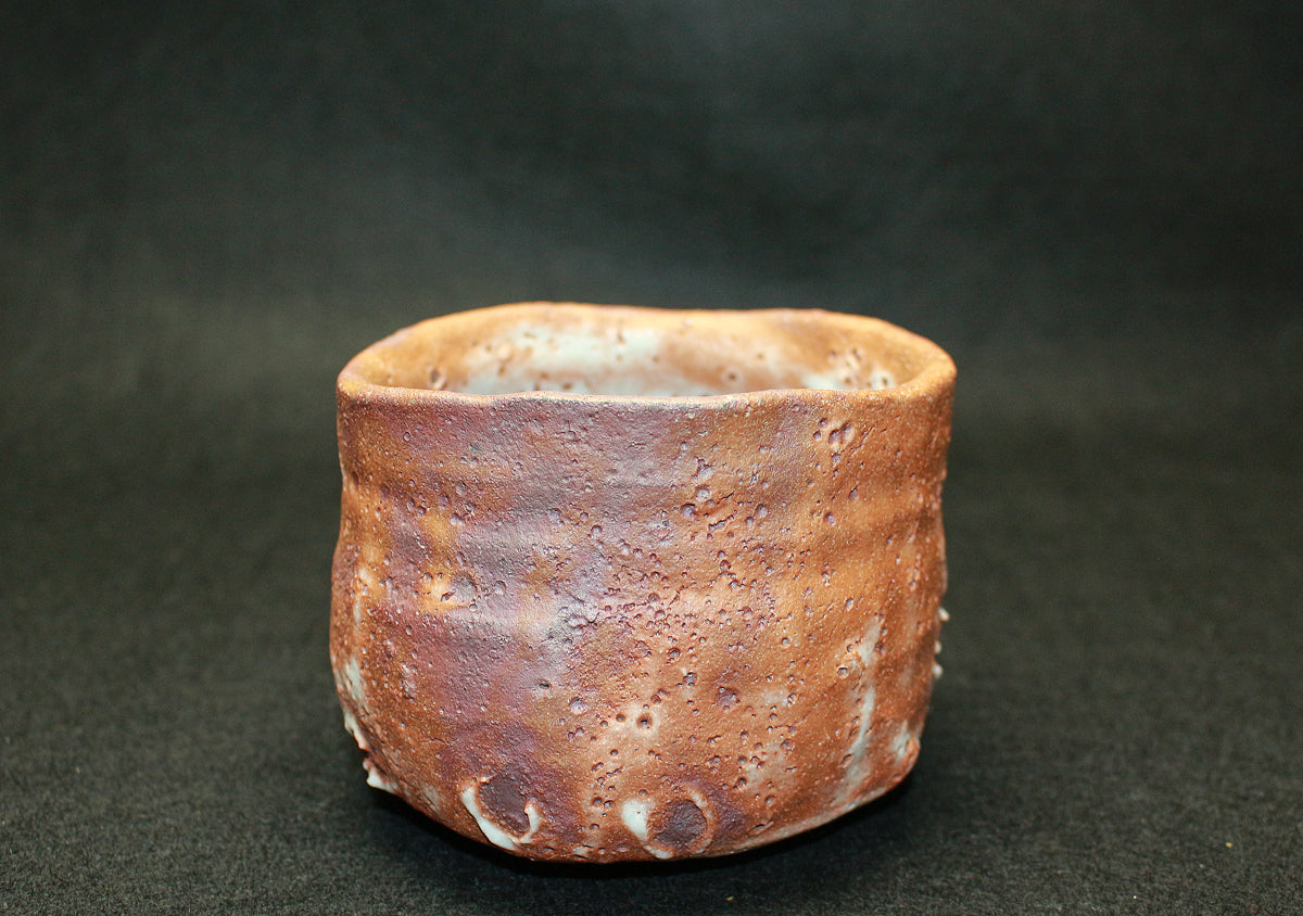 26228 Shino 茶碗 by Shiro Tsujimura