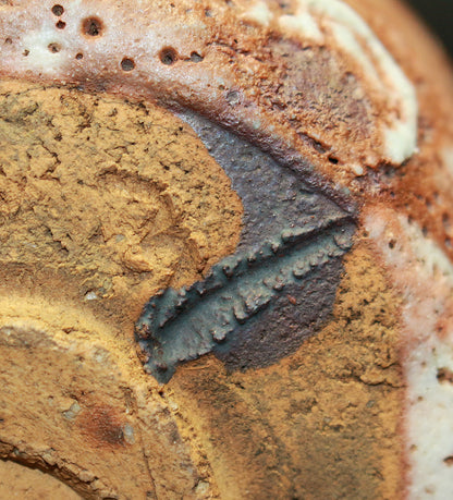 26228 Shino 茶碗 by Shiro Tsujimura