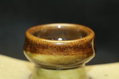 26229 Living National Treasure Jiro Kinjo, Shrimp and Fish Design Vase