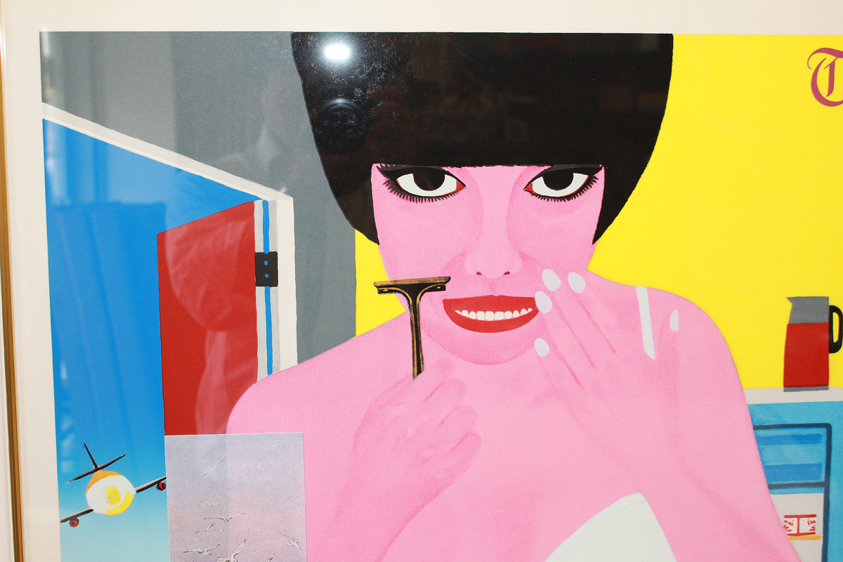 18945 Tadanori Yokoo's Tales of Past and Present, 5-disc set, ED112/150 (Razor, Drool, Moat, Mona Lisa, Motorcycle, Silkscreen)