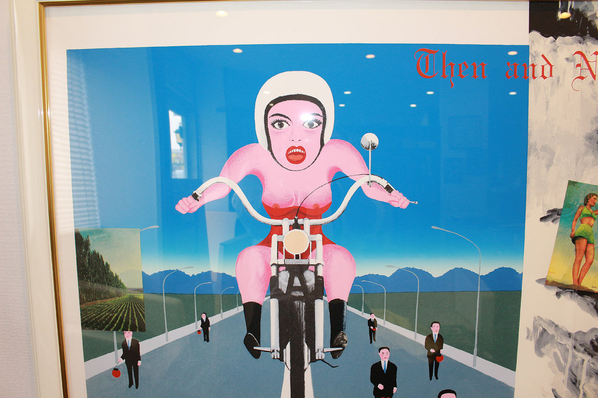 18945 Tadanori Yokoo's Tales of Past and Present, 5-disc set, ED112/150 (Razor, Drool, Moat, Mona Lisa, Motorcycle, Silkscreen)