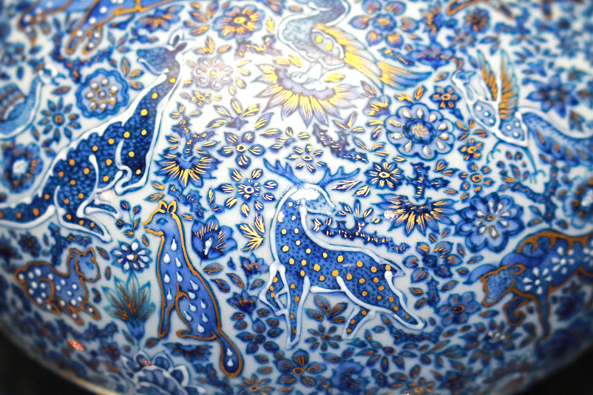 26262	葉山有樹	  森羅万象図香爐（個展出品同手作）  HAYAMA　Yuki