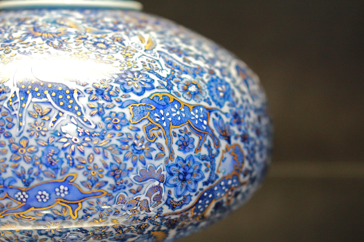 26262	葉山有樹	  森羅万象図香爐（個展出品同手作）  HAYAMA　Yuki