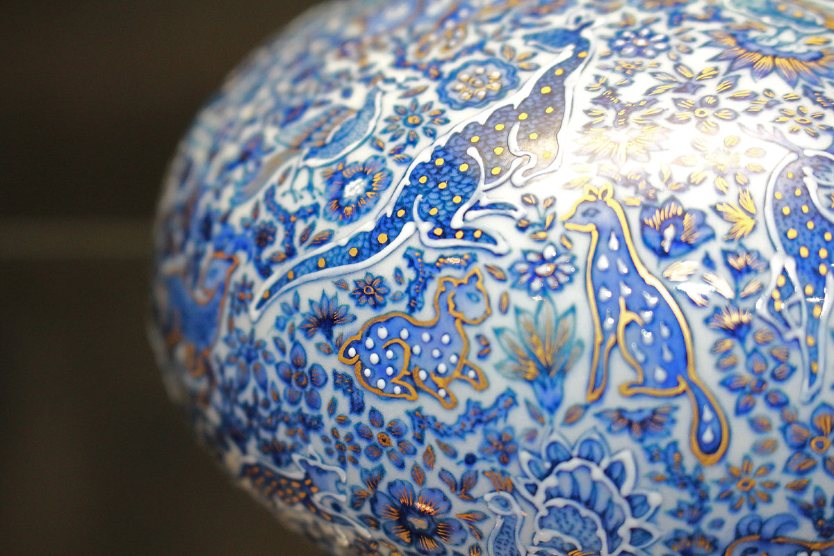 26262	葉山有樹	  森羅万象図香爐（個展出品同手作）  HAYAMA　Yuki