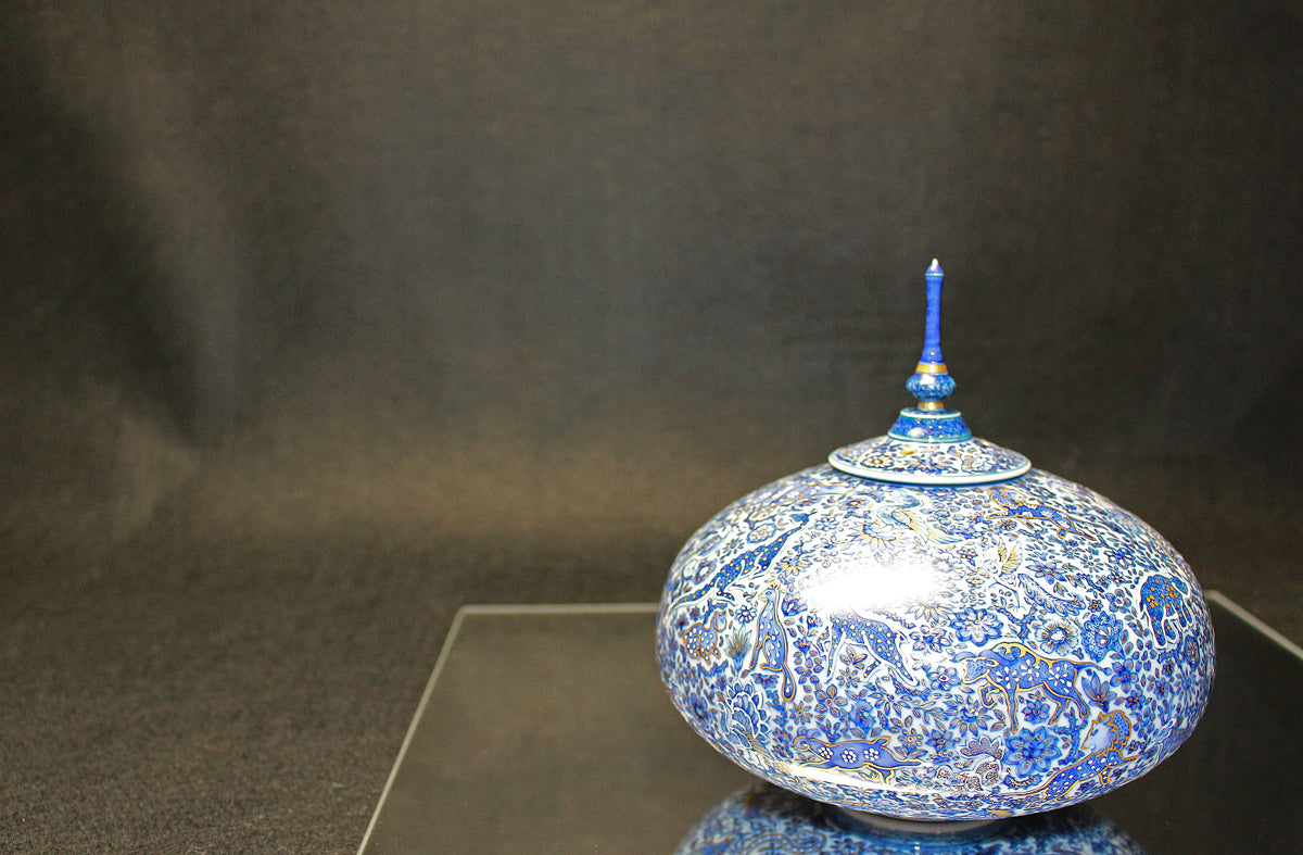 26262	葉山有樹	  森羅万象図香爐（個展出品同手作）  HAYAMA　Yuki