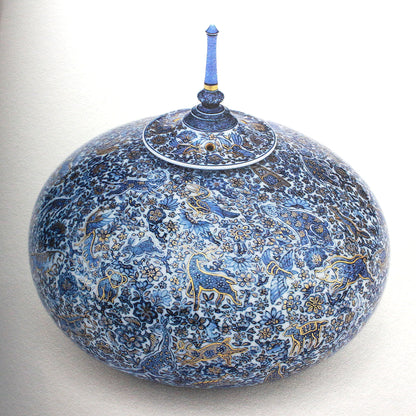 26262	葉山有樹	  森羅万象図香爐（個展出品同手作）  HAYAMA　Yuki