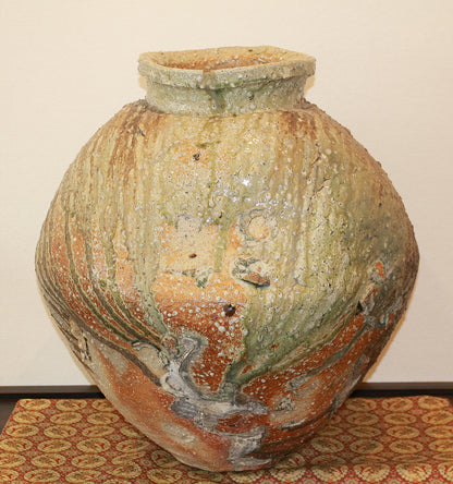 26265	辻村史朗	   自然釉大壷　TSUJIMURA  Shiro