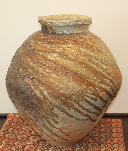 26265	辻村史朗	   自然釉大壷　TSUJIMURA  Shiro