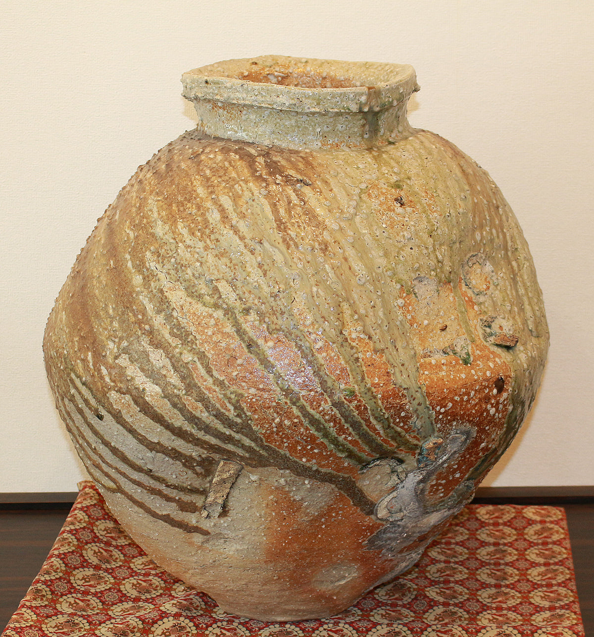 26265 辻村史朗 自然釉大壷 TSUJIMURA Shiro – アート飛田