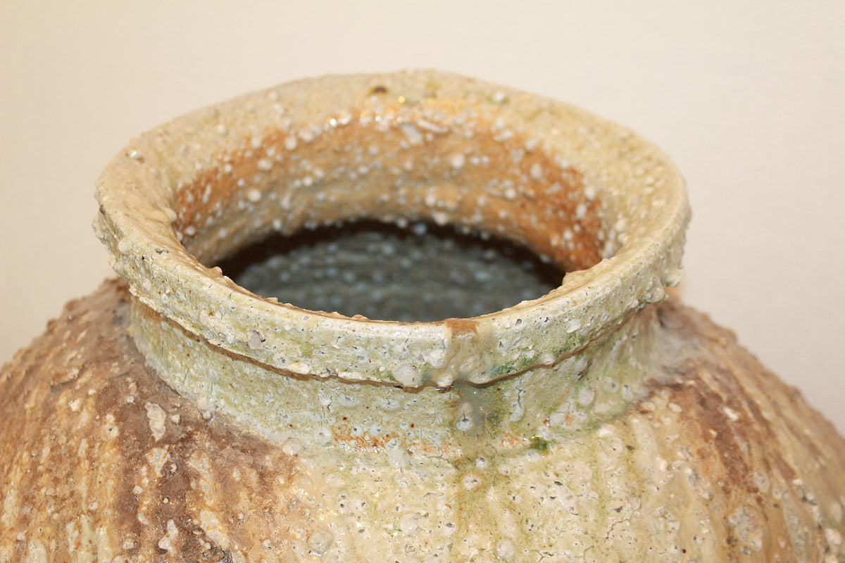 26265	辻村史朗	   自然釉大壷　TSUJIMURA  Shiro