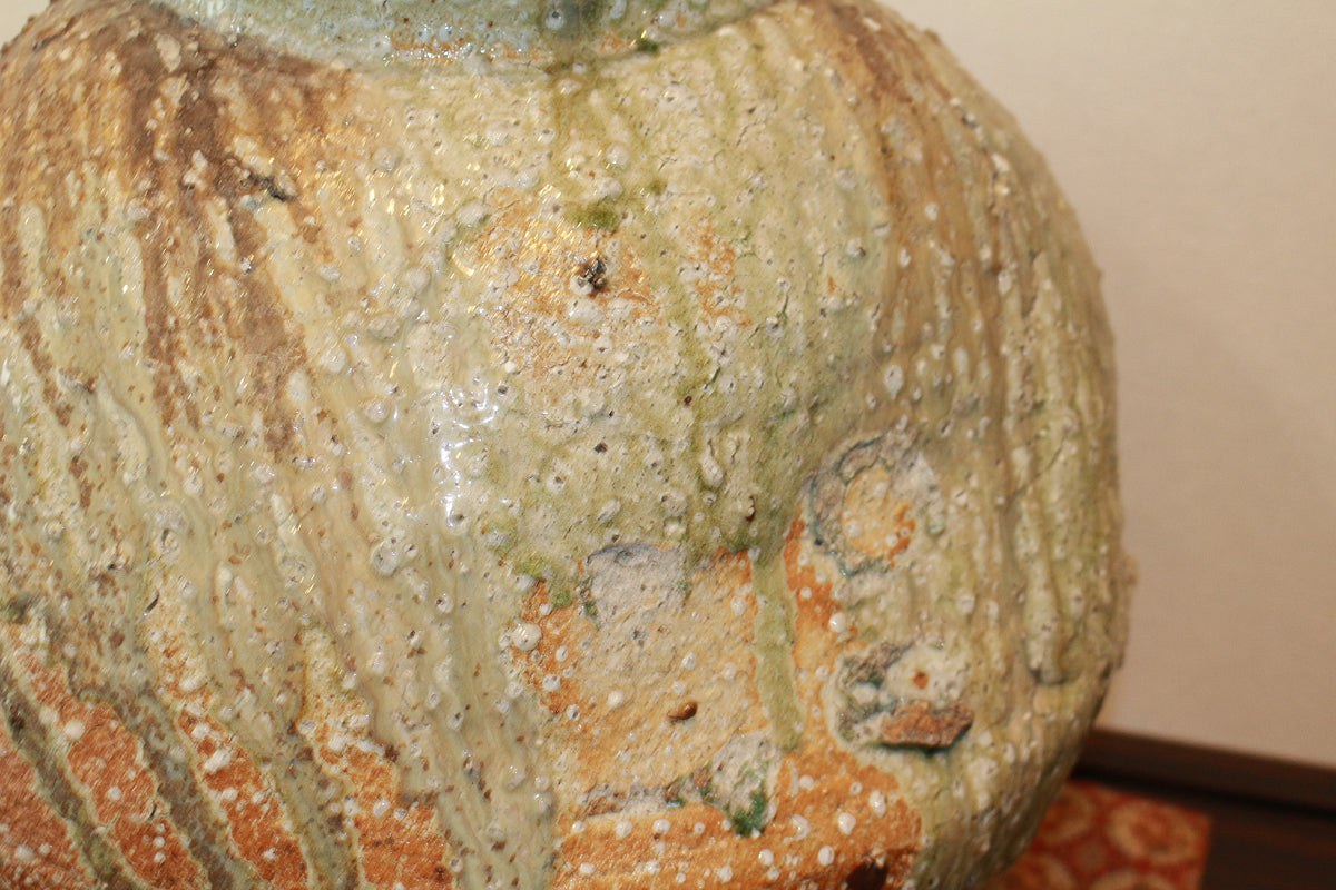 26265	辻村史朗	   自然釉大壷　TSUJIMURA  Shiro