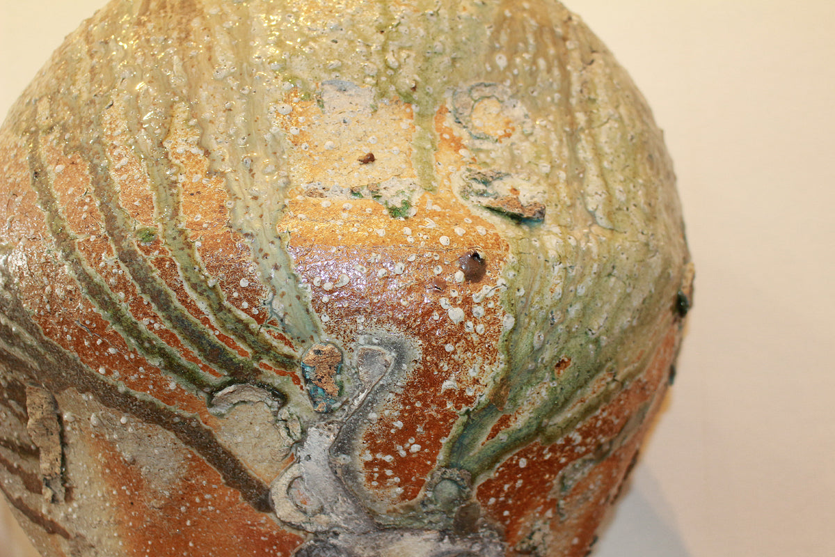 26265	辻村史朗	   自然釉大壷　TSUJIMURA  Shiro