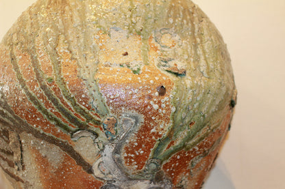 26265	辻村史朗	   自然釉大壷　TSUJIMURA  Shiro