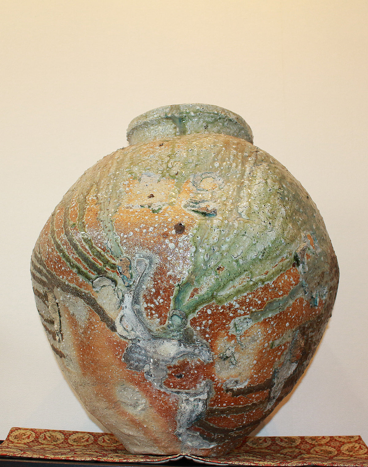 26265	辻村史朗	   自然釉大壷　TSUJIMURA  Shiro