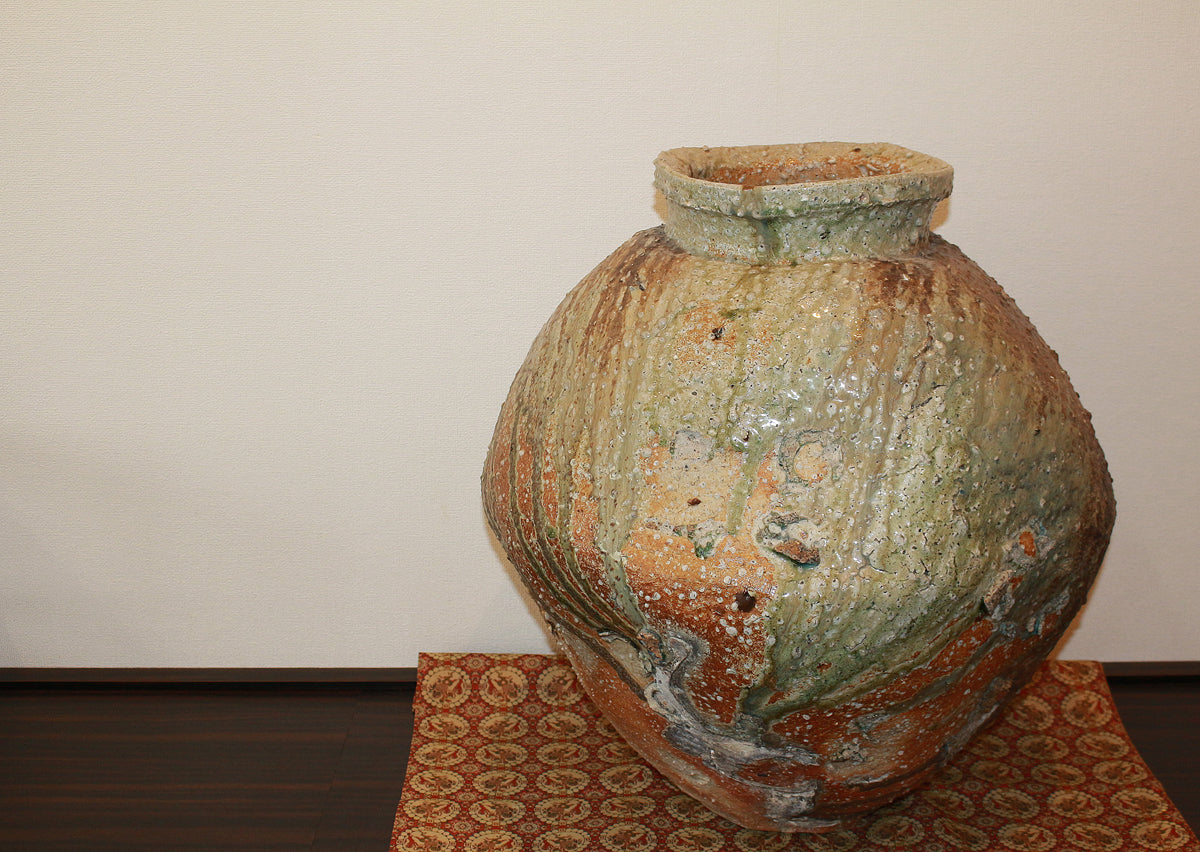 26265	辻村史朗	   自然釉大壷　TSUJIMURA  Shiro