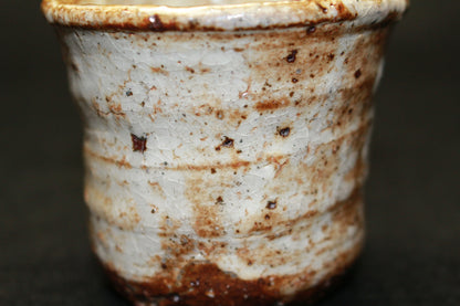 26273 Nakagawa Jinenbo Kohiki Karatsu Guinomi (Sake Cup)