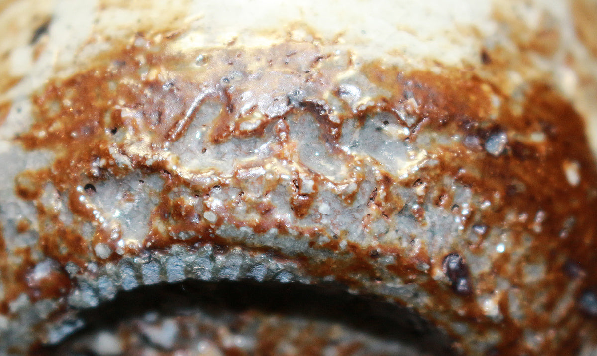 26273 Nakagawa Jinenbo Kohiki Karatsu Guinomi (Sake Cup)