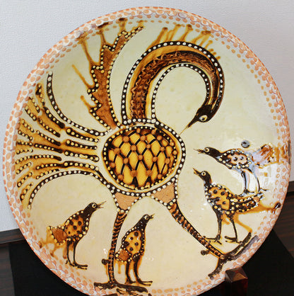 26275 Kenji Funaki (Slipware Large Round Bowl)