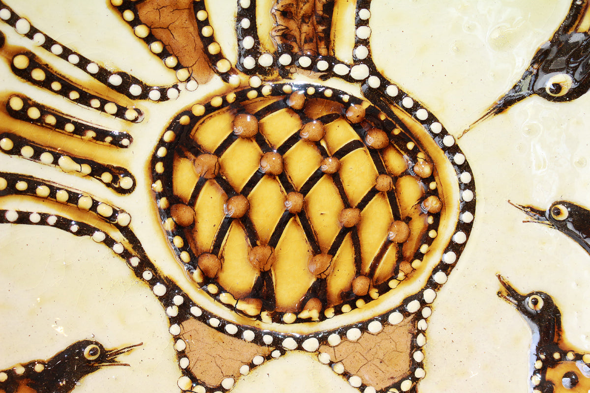 26275 Kenji Funaki (Slipware Large Round Bowl)