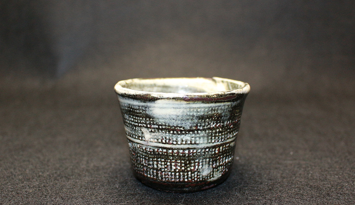 26276	中川自然坊	三島唐津ぐい呑    NAKAGAWA Jinenbo