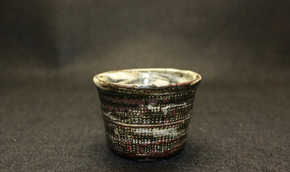 26276	中川自然坊	三島唐津ぐい呑    NAKAGAWA Jinenbo