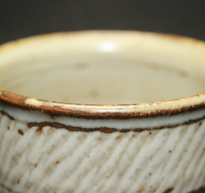 26286　人間国宝　島岡達三　象嵌湯呑①