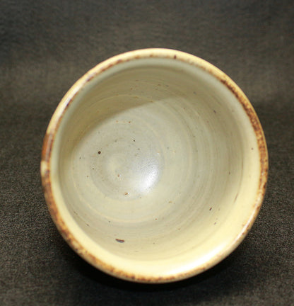 26286　人間国宝　島岡達三　象嵌湯呑①