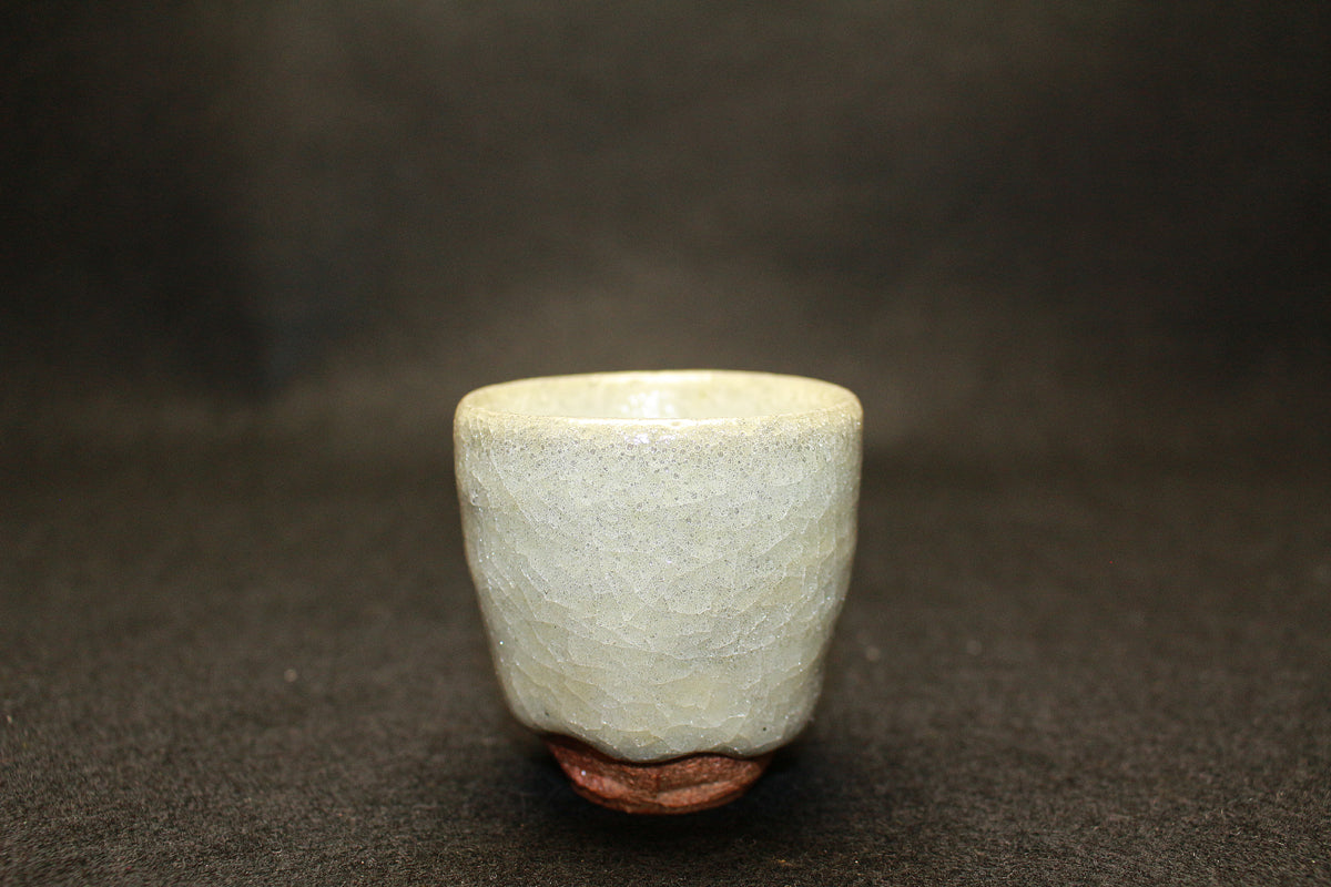 26290	６代清水六兵衛	黒泑・白泑・あけがらす　ぐい呑　三個入　KIYOMIZU Rokubei